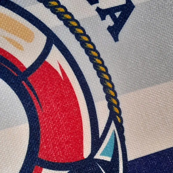 ● Eco Friendly Nautical Theme Beach Bag - Picture 12 of 16